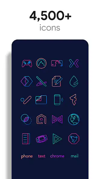 Play Lines Chroma - Icon Pack as an online game Lines Chroma - Icon Pack with UptoPlay