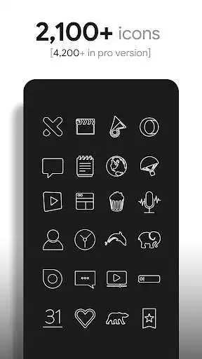 Play Lines - Icon Pack as an online game Lines - Icon Pack with UptoPlay