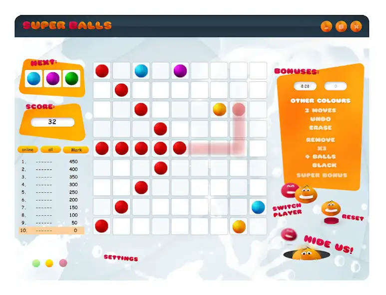 Play Lines - Super Balls and enjoy Lines - Super Balls with UptoPlay Play Lines - Super Balls and enjoy Lines - Super Balls with UptoPlay