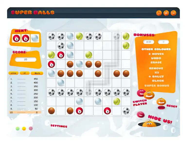Play Lines - Super Balls as an online game online Lines - Super Balls with UptoPlay Play Lines - Super Balls as an online game Lines - Super Balls with UptoPlay