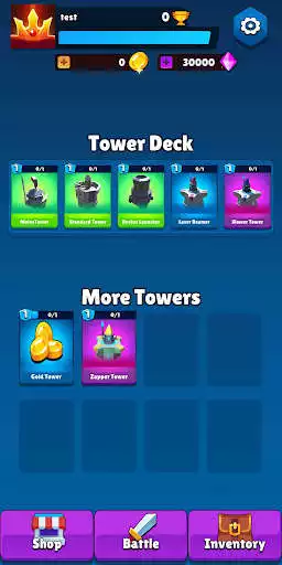 Play Line Tower Wars as an online game Line Tower Wars with UptoPlay