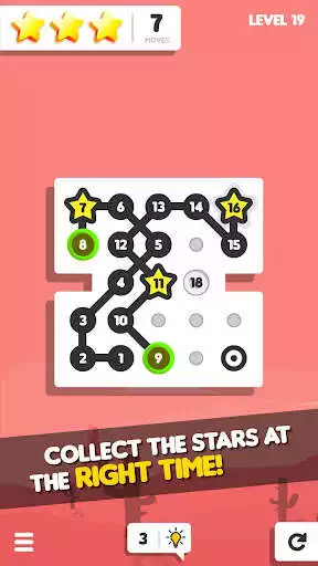Play Line Up: Dots! as an online game Line Up: Dots! with UptoPlay