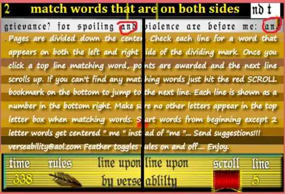 Play line upon line upon Habakkuk