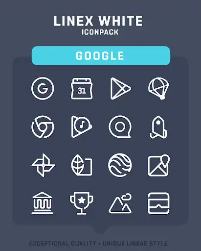 Play LineX White Icon Pack as an online game LineX White Icon Pack with UptoPlay