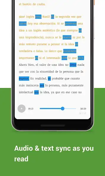 Play Lingamo: Learn Spanish with Audiobooks  News as an online game Lingamo: Learn Spanish with Audiobooks  News with UptoPlay