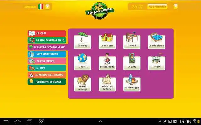 Play Linguascope Beginners Italian