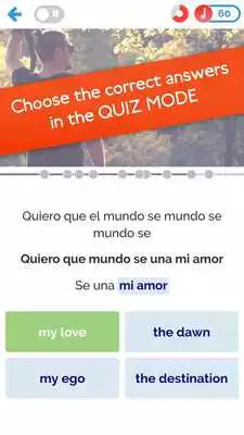 Play Linguician - learn languages with music and songs