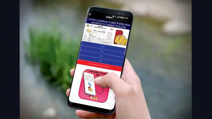 Play Link Aadhar Card with SIM Mobile Number Online