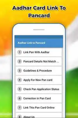 Play Link Aadhar with PAN