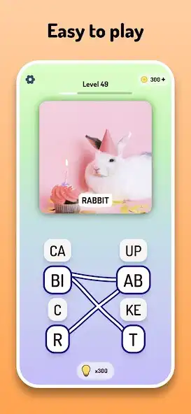 Play Linked Words - Word Searching as an online game Linked Words - Word Searching with UptoPlay