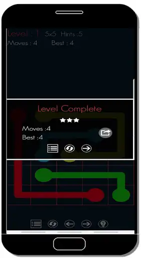 Play Link light dots as an online game Link light dots with UptoPlay