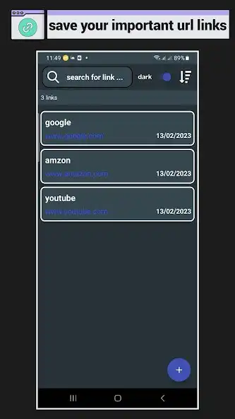Play Links saver : save url  and enjoy Links saver : save url with UptoPlay