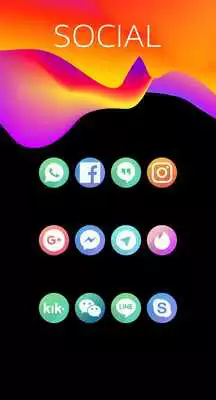 Play Linox Round - Icon Pack