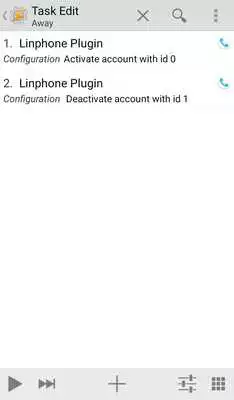 Play Linphone (Tasker Plugin)
