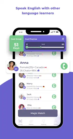Play LinqiApp: Speak English Freely  and enjoy LinqiApp: Speak English Freely with UptoPlay