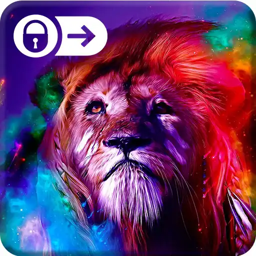 Play Lion Animal Art King Theme Scr APK