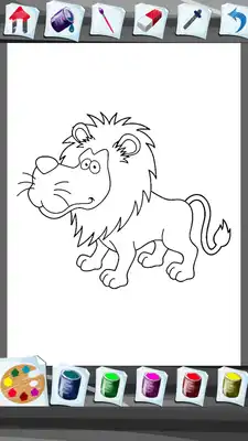 Play Lion Coloring Book Play Lion Coloring Book