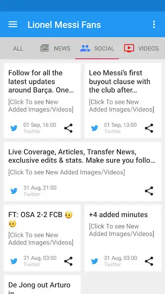 Play Lionel Messi Fan Club : News and Updates as an online game Lionel Messi Fan Club : News and Updates with UptoPlay