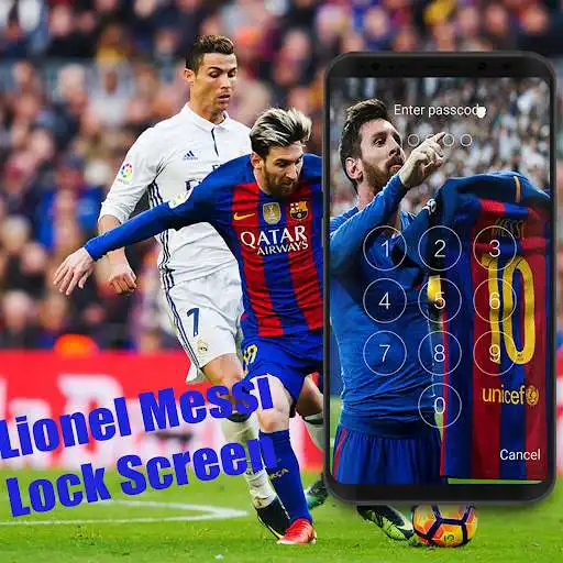 Play Lionel Messi LockScreen as an online game Lionel Messi LockScreen with UptoPlay