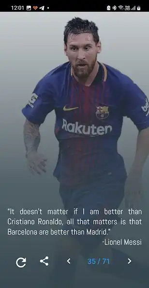 Play Lionel Messi Quotes  and enjoy Lionel Messi Quotes with UptoPlay