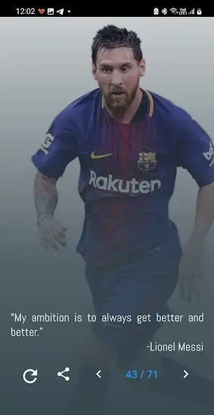 Play Lionel Messi Quotes as an online game Lionel Messi Quotes with UptoPlay