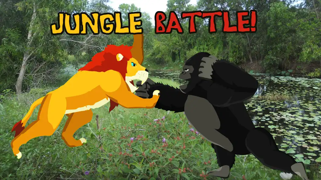 Play Lion Fights Gorilla  and enjoy Lion Fights Gorilla with UptoPlay