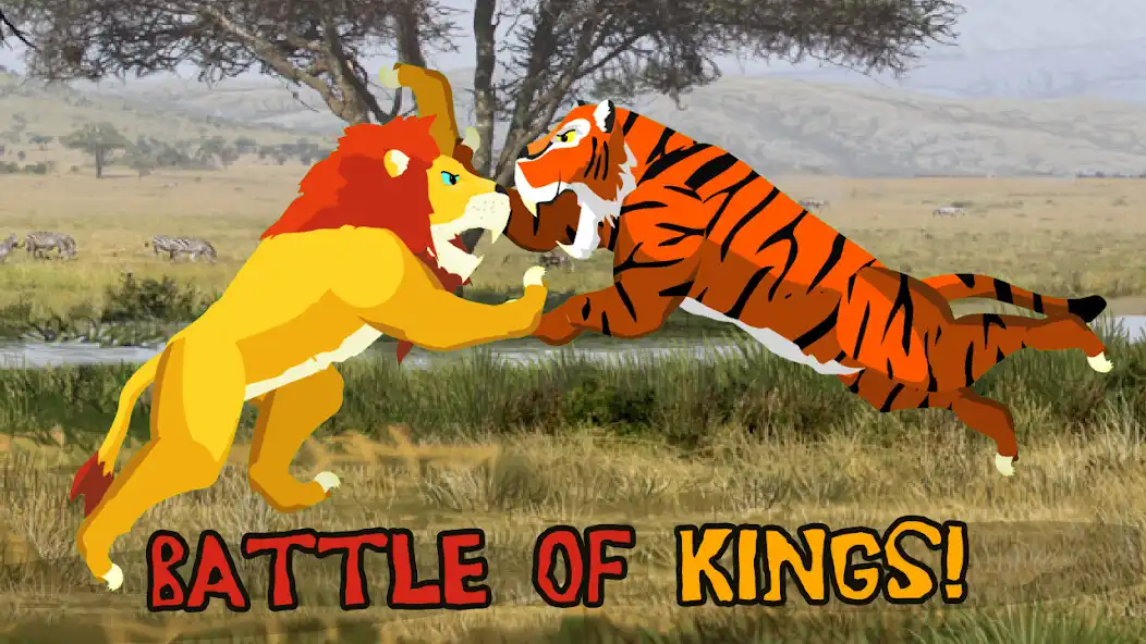 Play Lion Fights Tiger  and enjoy Lion Fights Tiger with UptoPlay