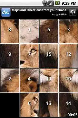 Play Lion iSlider slide Puzzles
