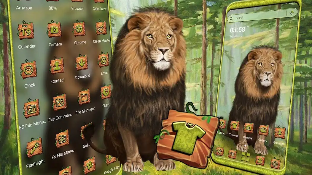 Play Lion Launcher Theme  and enjoy Lion Launcher Theme with UptoPlay