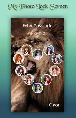 Play Lion Lock Screen