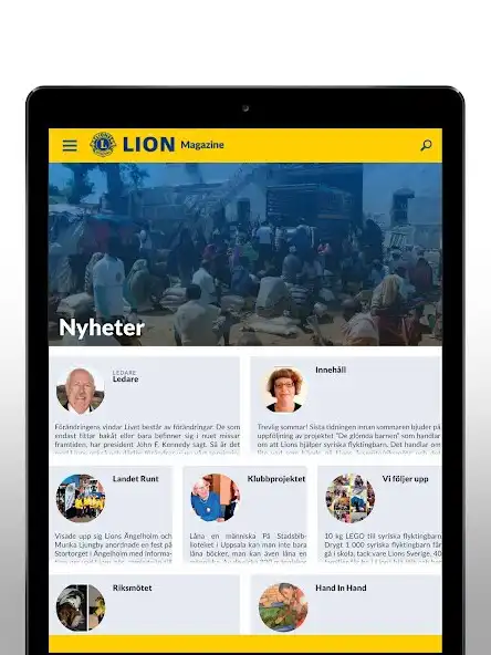 Play LION Magazine Sverige as an online game LION Magazine Sverige with UptoPlay