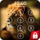 Free play online Lion Passcode Lock Screen APK