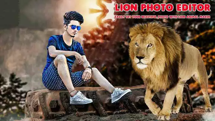 Play Lion Photo Editor