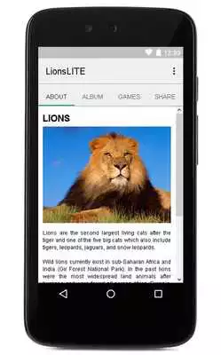 Play Lion Puzzles Lite