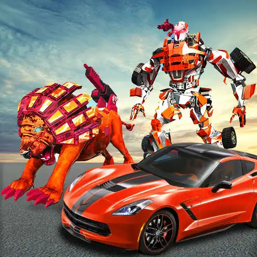 Play Lion Robot Car Transform Game APK