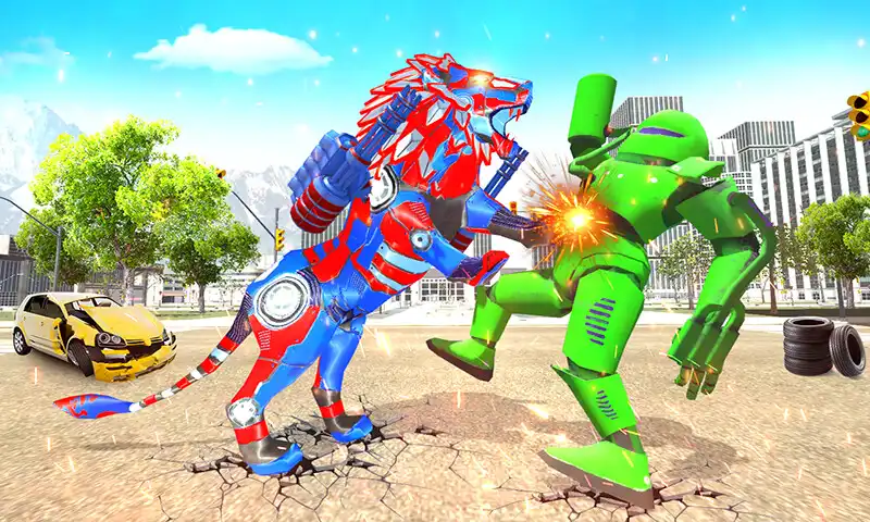 Play Lion Robot Car Transform Games as an online game online Lion Robot Car Transform Games with UptoPlay Play Lion Robot Car Transform Games as an online game Lion Robot Car Transform Games with UptoPlay
