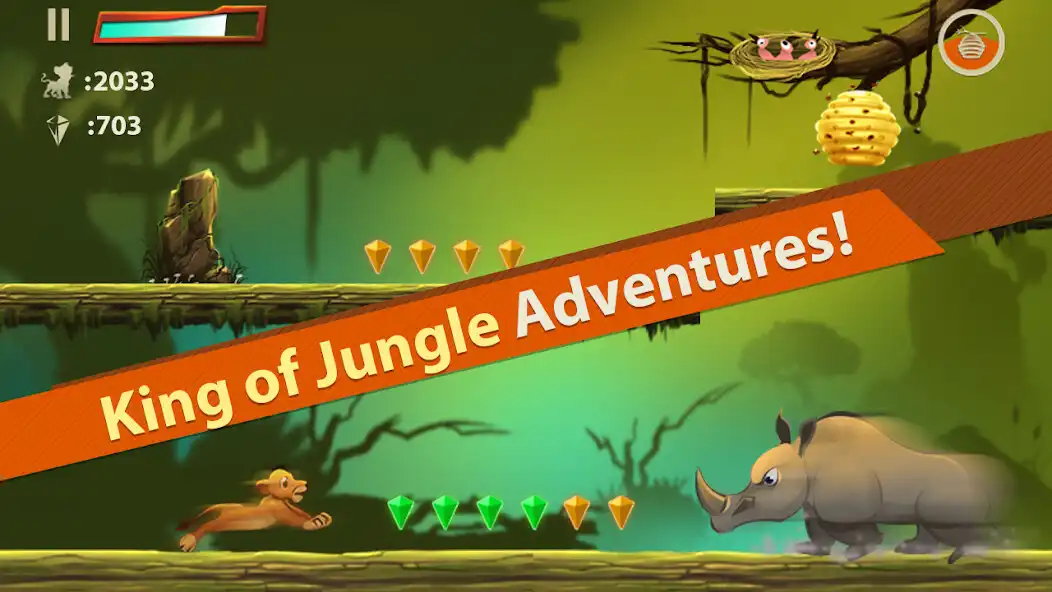Play Lion Run- Adventure King  and enjoy Lion Run- Adventure King with UptoPlay