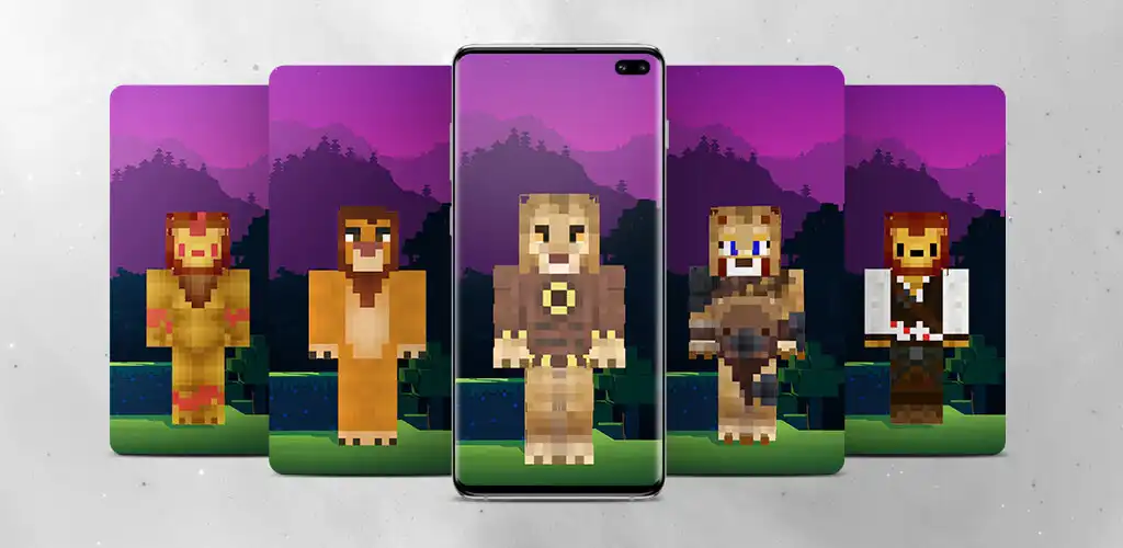 Play Lion Skin for Minecraft  and enjoy Lion Skin for Minecraft with UptoPlay