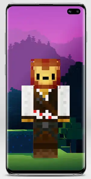 Play Lion Skin for Minecraft as an online game Lion Skin for Minecraft with UptoPlay