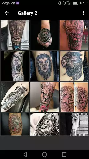 Play Lion Tattoo