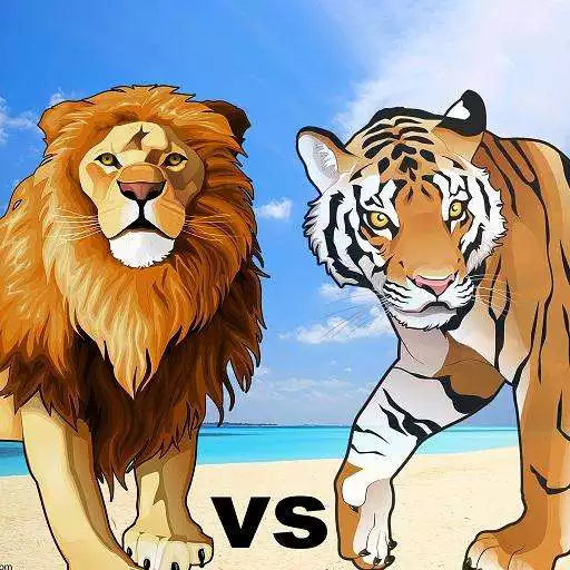 Play Lion Vs Tiger Wild Animal Simulator Game APK