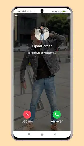 Play LipaoGamer Fake Call as an online game LipaoGamer Fake Call with UptoPlay