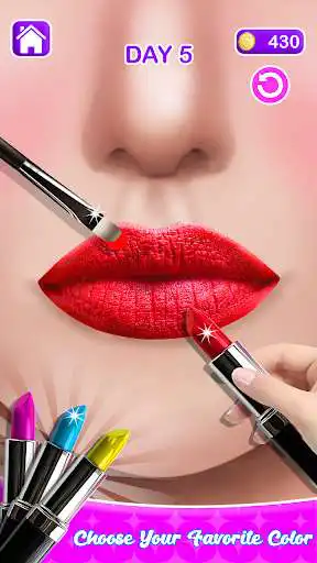 Play Lip Art ASMR Lipstick Games  and enjoy Lip Art ASMR Lipstick Games with UptoPlay