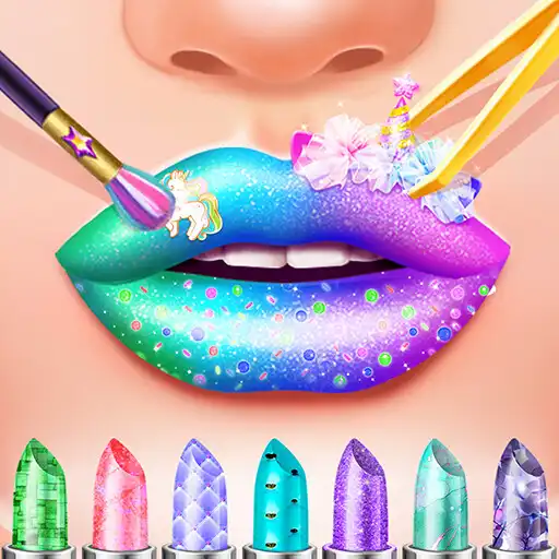 Play Lip Art DIY Makeover Games APK
