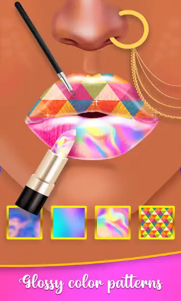 Play Lip Art Parlor Lipstick Alley  and enjoy Lip Art Parlor Lipstick Alley with UptoPlay