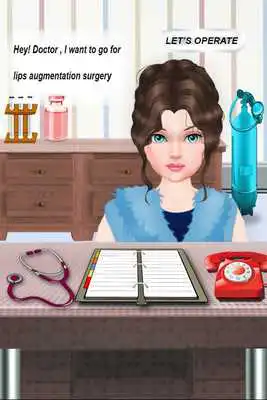 Play Lips Augmentation Surgery Game