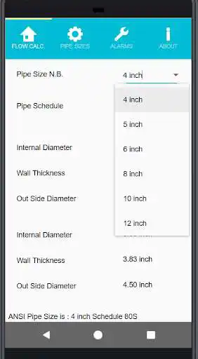 Play APK Liquid Flow Calculation  and enjoy Liquid Flow Calculation with UptoPlay devextreme.com.FlowLiquid