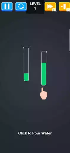 Play Liquid Logic - Water Color Sort Puzzle & Brain IQ  and enjoy Liquid Logic - Water Color Sort Puzzle & Brain IQ with UptoPlay