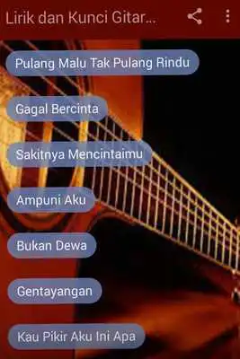 Play Lirik dan Kunci Gitar lagu Armada Terlengkap