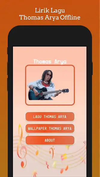 Play Lirik Lagu Thomas Arya Offline  and enjoy Lirik Lagu Thomas Arya Offline with UptoPlay